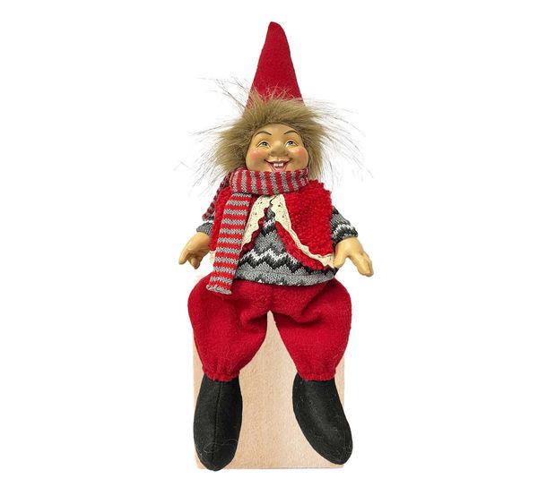 Main Image Happy Santa boy, sitting