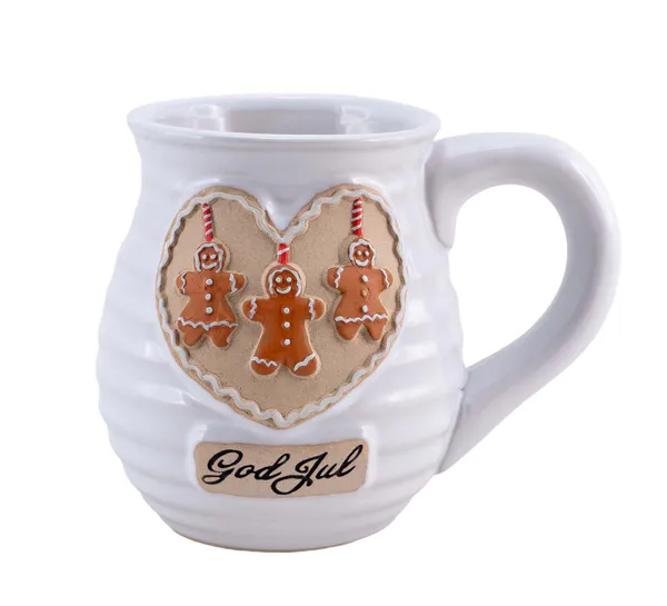 Main Image Merry Christmas cup, gingerbread, white