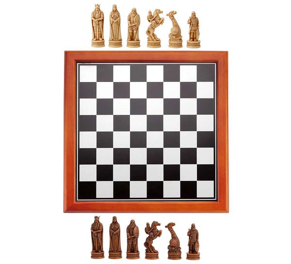 Main Image Chessboard with viking figurines