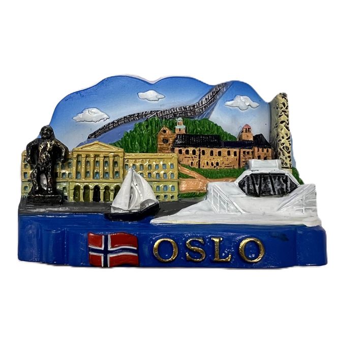 Hovedbilde Magnet/figur, Oslo